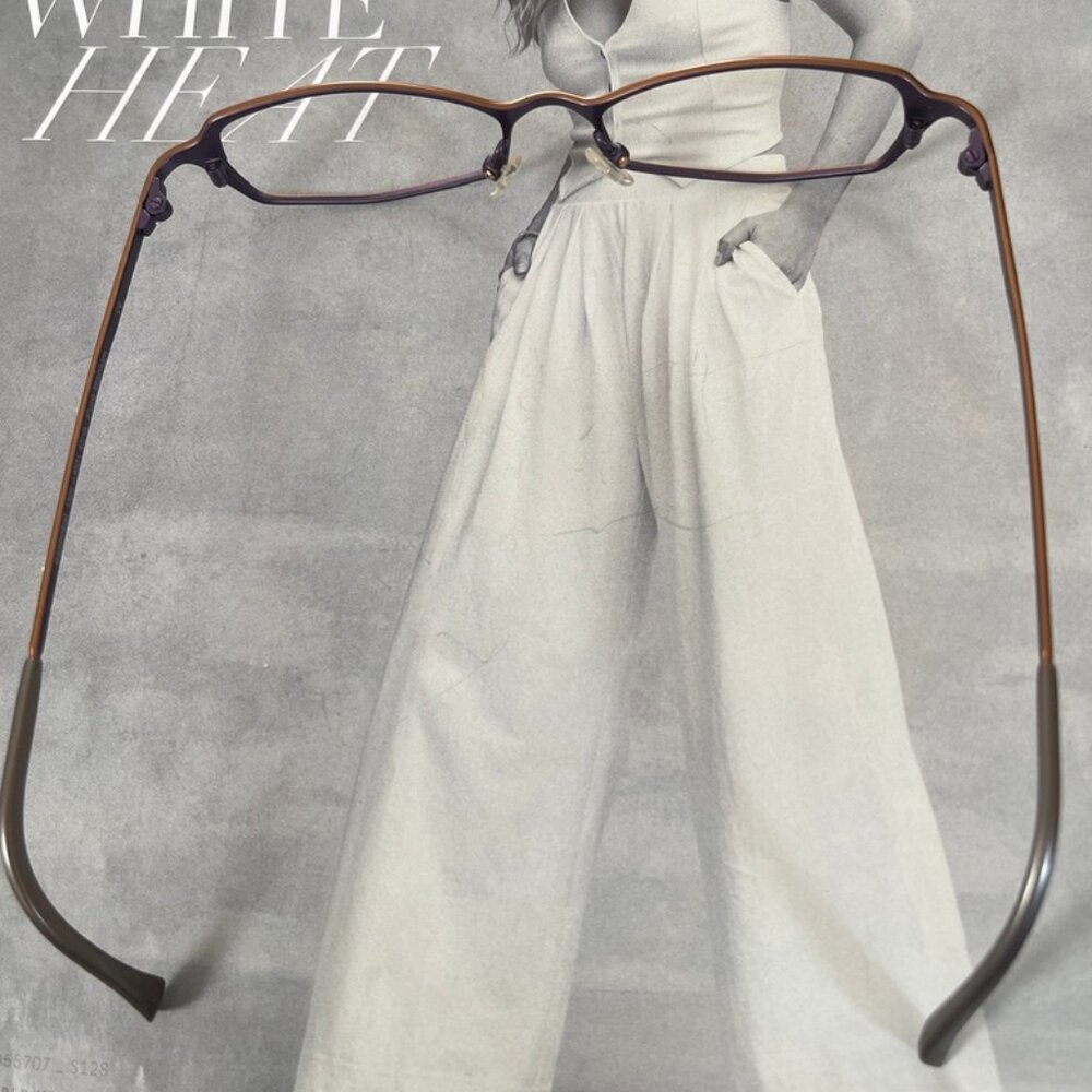 PRO DESIGN DENMARK Brown & Purple Titanium Frames: 1326 c.4531 47/15: Brand New - Picture 4 of 12